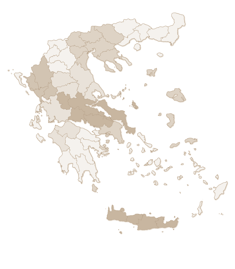 Οι Περιφέρειες της Ελλάδας